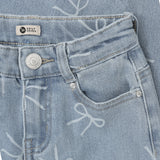 Daily Seven Denim Wide Fit Bow Denim