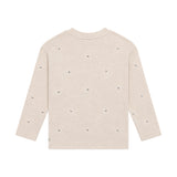 Daily Seven T-shirt Longsleeve Studs Mother of Pearl