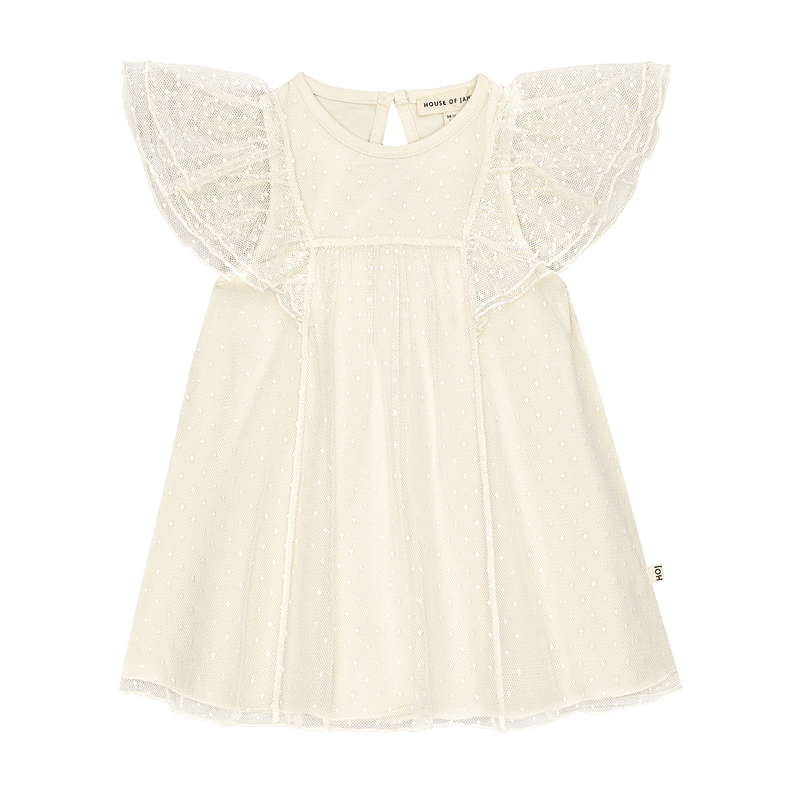 House of Jamie Butterfly Dress Cream