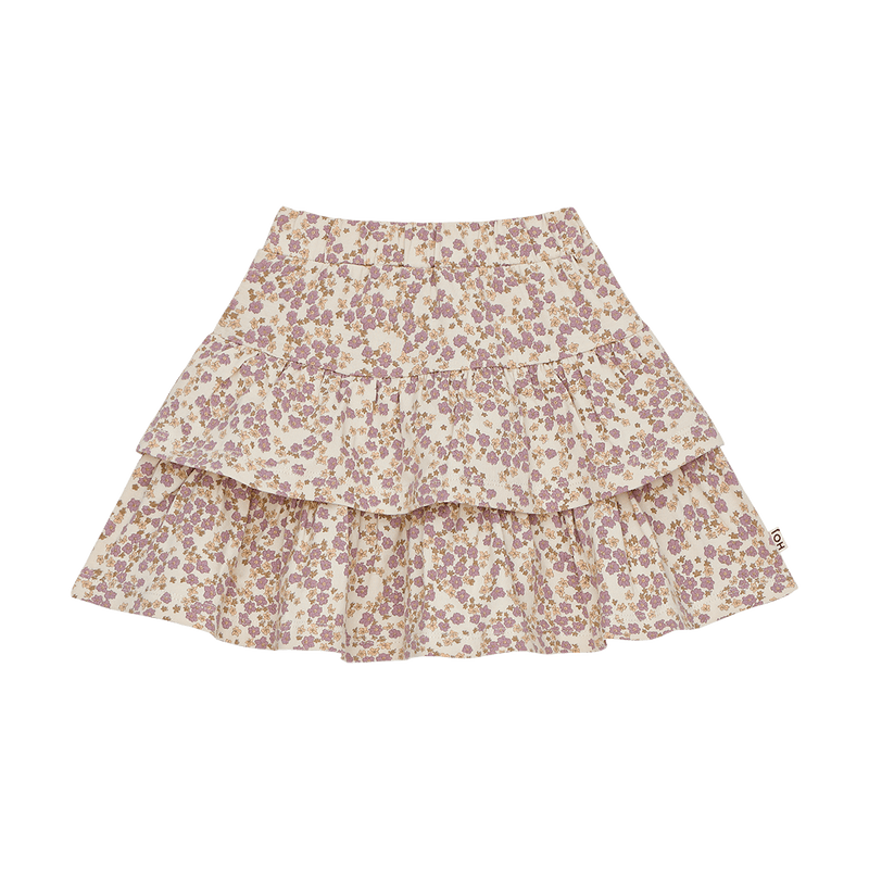 House of Jamie Ruffled Skirt Lavender Blossom