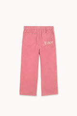 Tinycottons tiny solid woven pant pink