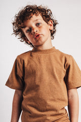 Baje Studio Adrian shirt Brown coconut
