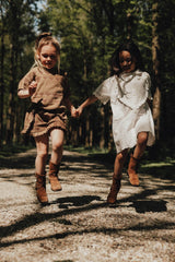 Baje Studio Lous jurk Off-white