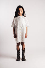 Baje Studio Lous jurk Off-white