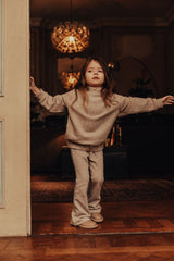 Baje Studio Novill sweater Sand melange multicolor