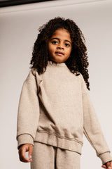 Baje Studio Novill sweater Sand melange multicolor