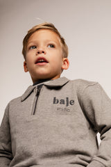 Baje Studio Morlon sweater Grey melange multicolor