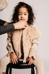 Baje Studio Rossa gilet Sand desert