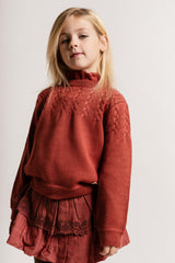 Baje Studio Vallon trui Red maroon