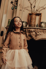 Baje Studio Marly jurk Peach almond