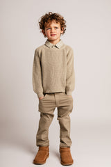 Baje Studio Bercher broek Green moss