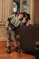 Baje Studio Moudon sweatpants Grey melange