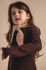 Baje Studio Norez jurk Brown choco