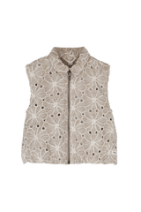 Baje Studio Moa vest Taupe light