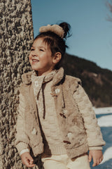 Baje Studio Meddox vest Taupe light