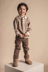 Baje Studio Nuka trui Taupe light