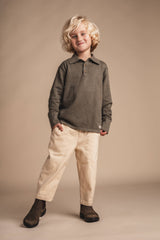 Baje Studio Evans shirt Green agave