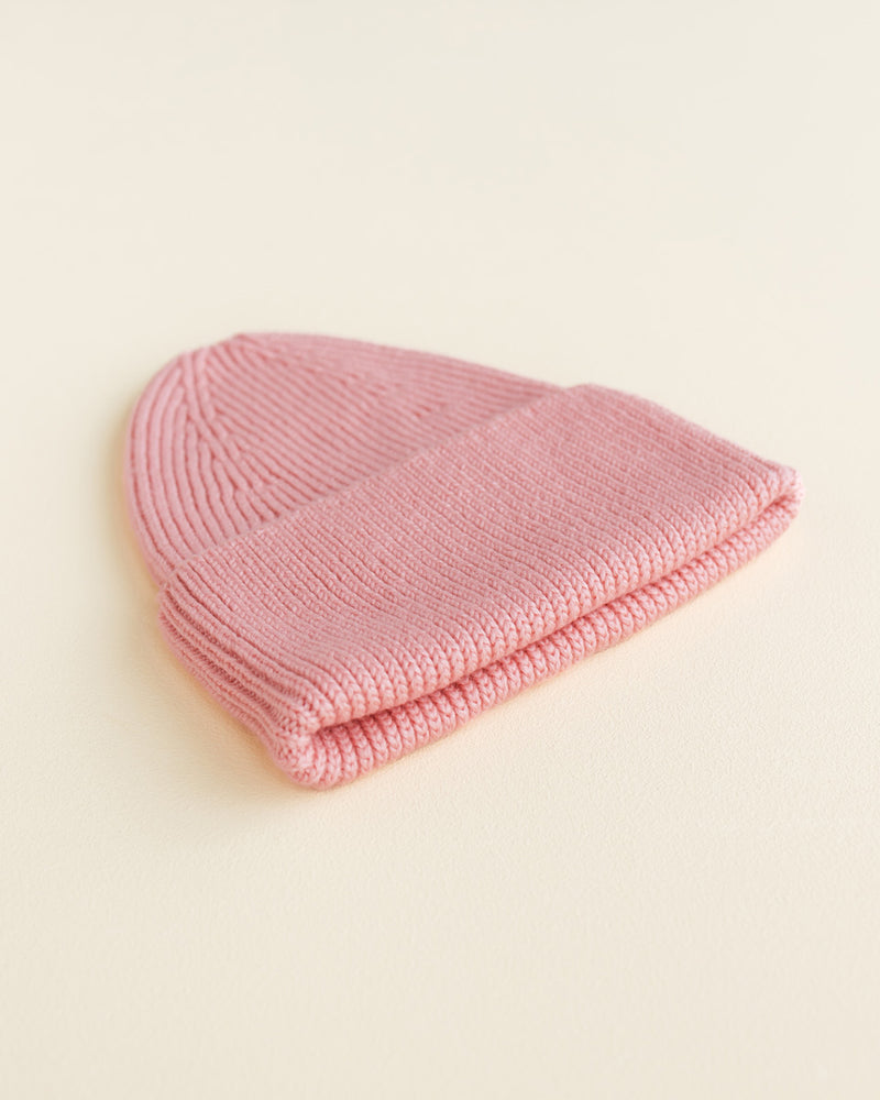 Hvid beanie Fonzie Kids bubblegum