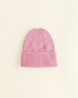 Hvid Beanie Newborn Cotton Candy