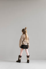 Jenest Belly pullover beige melange