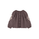 Jenest Coco blouse cherry bordeaux vintage rose