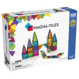 MAGNA-TILES Clear Colors 100 Piece Set