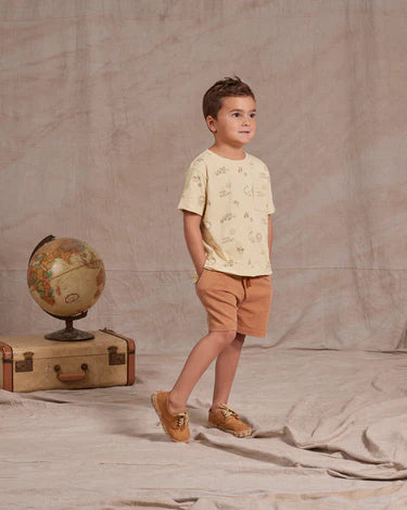 Rylee + Cru shorts Sam camel