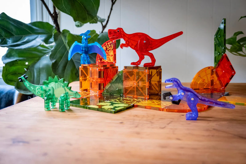 MAGNA-TILES Dino World 40 Piece Set