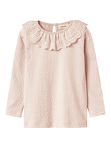 Lil' Atelier Mini Kira shirt Silver Peony