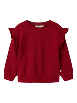 Lil' Atelier Mini Kilano sweater Red Dahlia