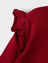 Lil' Atelier Mini Kilano sweater Red Dahlia