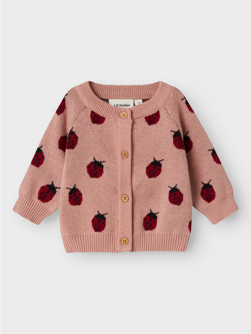 Lil’ Atelier Baby Lulio vest Misty Rose