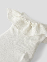 Lil' Atelier Mini Dertrud sokken Coconut Milk