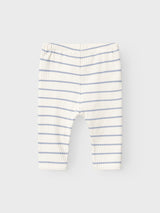 Lil' Atelier Baby Kail broek Coconut Milk ZEN BLUE