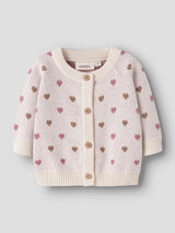 Lil' Atelier Baby Saran vest Turtledove SEPIA TINT