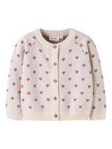 Lil' Atelier Mini Saran vest Turtledove SEPIA TINT