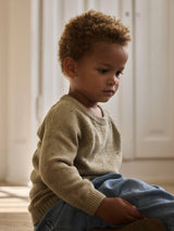 Lil' Atelier Mini Galto fan ls knit Twill