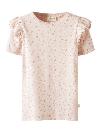 Lil' Atelier Mini Gago Kuo T-shirt Peach Blush