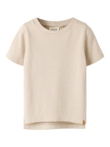 Lil' Atelier Mini Feng T-shirt Oxford Tan