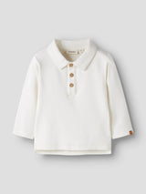 Lil' Atelier Baby Fundo ls slim top Coconut Milk