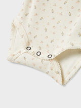 Lil' Atelier Baby Gago Kik romper Coconut Milk