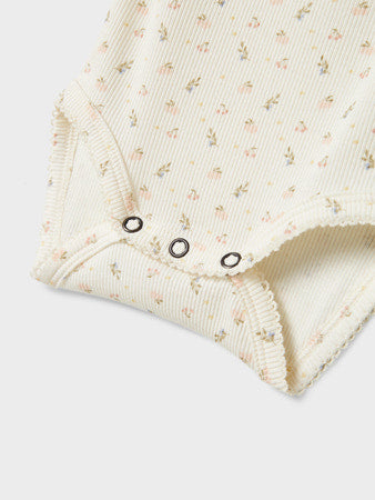 Lil' Atelier Baby Gago Kik romper Coconut Milk