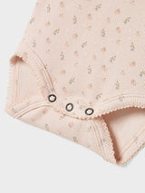Lil' Atelier Baby Gago Kik romper Peach Blush