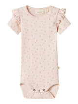 Lil' Atelier Baby Gago Kik romper Peach Blush