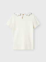 Lil' Atelier Mini Fundo T-shirt Coconut Milk ZEN BLUE