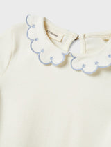 Lil' Atelier Mini Fundo T-shirt Coconut Milk ZEN BLUE