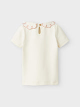 Lil' Atelier Mini Fundo T-shirt Coconut Milk MISTY ROSE