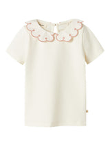 Lil' Atelier Mini Fundo T-shirt Coconut Milk MISTY ROSE