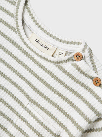 Lil' Atelier Baby Tadeo T-shirt Seagrass