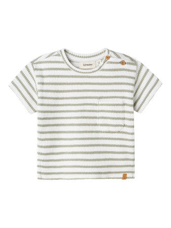 Lil' Atelier Baby Tadeo T-shirt Seagrass